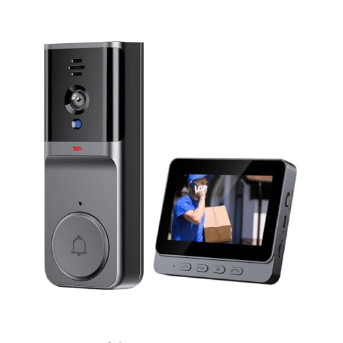 KEPEAK Türklingel mit Kamera, Video Türklingel 4,3 Zoll...