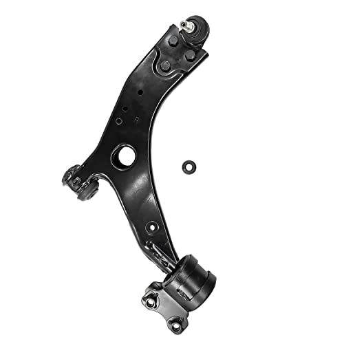 Image of Detroit Axle - Front Lower Control Arms w /Ball Joints + Outer Tie Rods Replacement for Volvo C30 C70 V50 S40 0.71 inch (18mm) Ball Joint Stud