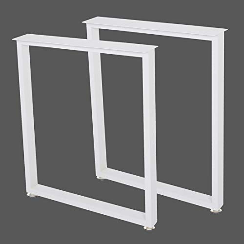 Metal Table Leg Desk Legs 28’’Height 24’’Wide Furniture Legs Table Legs,Metal Legs for Desk,Dinning Table Legs,DIY Iron Legs(2Pcs)