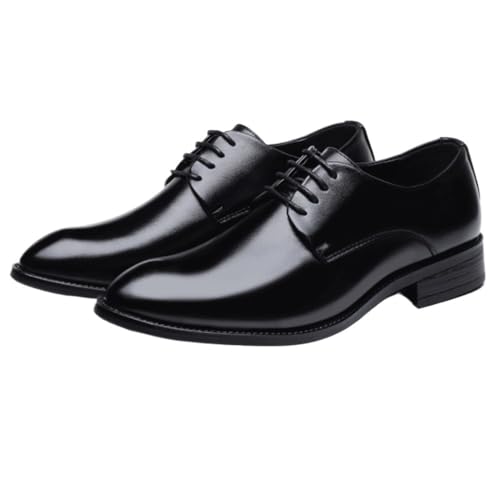 Dress Oxford Shoes for Men Genuine Leather Men Shoes Fashion Business Casual Party Banquet Daily Retro Carved Lace-up Brogue Dress Shoes2