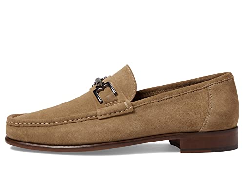 Image of Bruno Magli Men's Trieste Loafers, Leather Shoes, Slip-On Dress Shoes