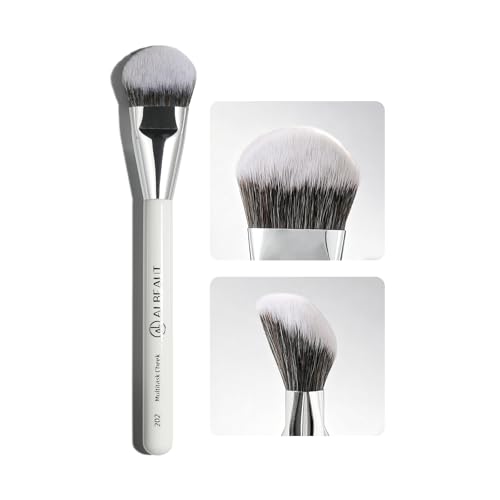 Albeaut Blush Brush, Angled Contoured for Flawless Face Foundation Liquid Cream Cheek Makeup Multitask 202