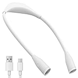 Luz LED Para El Cuello Para Tejer y Leer - Lámpara USB Portátil con Iluminación Suave Ajustable para Crochet, Manualidades, Lectura y Actividades al Aire Libre - Ideal para Camping y Sala de Estar