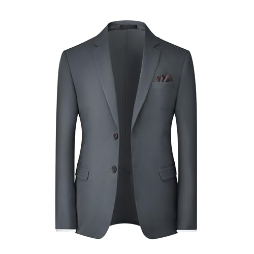 Veste Costume Homme Formelle Mariage Business YFFUSHI 2 Boutons