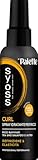 Syoss Palette Curl Spray Idratante Per Ricci 150 ml, Spray capelli con complesso vitaminico per curly hair definiti e morbidi con azione anti crespo, Prodotti per capelli ricci ravvivati