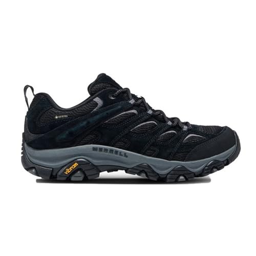 Merrell Men’s Moab 3 GTX Hiking Shoe, Black Grey, 11.5 UK