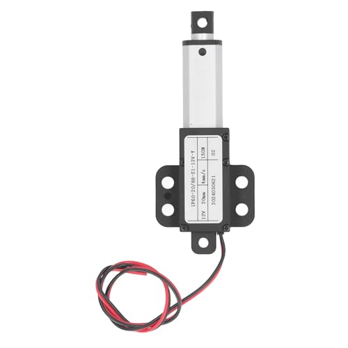 Fafeicy Actuador Lineal de 12 V con protección contra sobrecarga incorporada 2