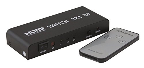 Commutateur Automatique HDMI 1.4 boîtier haute fidélité Full HD 3D