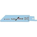 datacredito iserra 100 direccion Longitud total [mm]: 100 Bosch Professional Set de 5 hojas de sierra sable S 522 AF Flexible for Metal (para metal, 100 x 19 x 0,9 mm, accesorios para Sierra de sable)