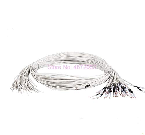 Lysee 3D Printer Parts & Accessories - 1000pcs/lot 3D Printer Parts 100K ohm NTC 3950 Thermistors with Cable for 3D Printer Reprap Mend RAMPS 1.4 A4988 HEATBED - (Size: with Du-pont)