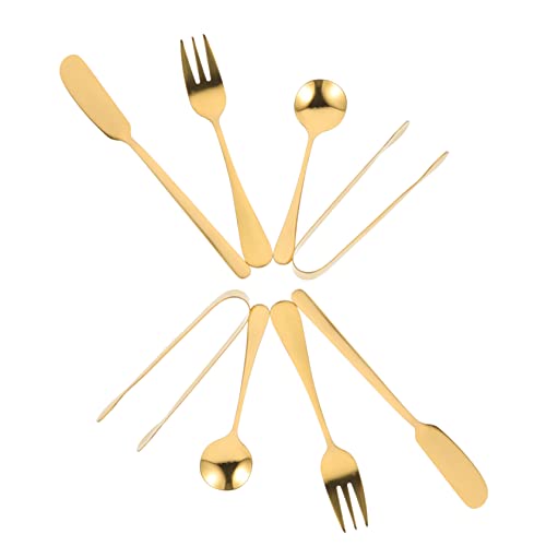 Unomor 14pc Cheese Utensils Set Stainless Steel Butter Knife Spatula Cheese Tools for Party Dinner Table