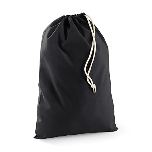 Westford Mill® W915 Bolsa Saco de Algodón Reciclado - Black XXS Cover