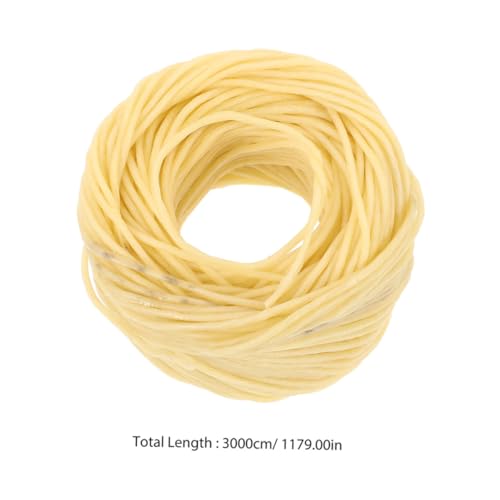 Homoyoyo 2 rollos de pabilo de lino 2mm ancho 98.4ft miniatura 2