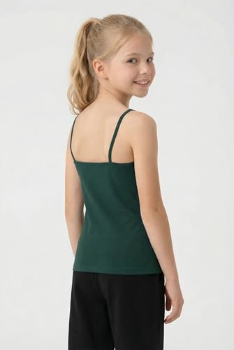 Image of Kurve Girl's Sleeveless Tank Top - Stretch Undershirts Cami Camisole, UV Protective Fabric, Rated UPF 50+ (Made in USA)