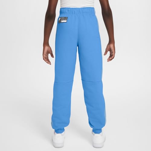 Nike Air Big Kids' Fleece Joggers (HF8811-412, University Blue/Psychic Blue/White)3
