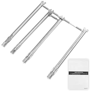 GFTIME 45.3cm Brenner Ersatz für Weber Spirit 330, 335, Brenner Ersatzteile für Weber Spirit E310 S310 E320 S320 E330 S330 330 LP, 335 LP (mit vorderen Brennerknöpfen), Brenner für Weber 69787