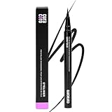 CURACORO Oil-Free Liquid Eyeliner for Eyelash Extensions, Ultra-Fine Felt Tip, Waterproof & Long-Lasting, Smudge-Proof Black Eyeliner