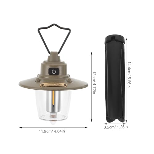 Lanterne de camping LED 3 modes d'éclairage UPKOCH lampe rechargeable - 7