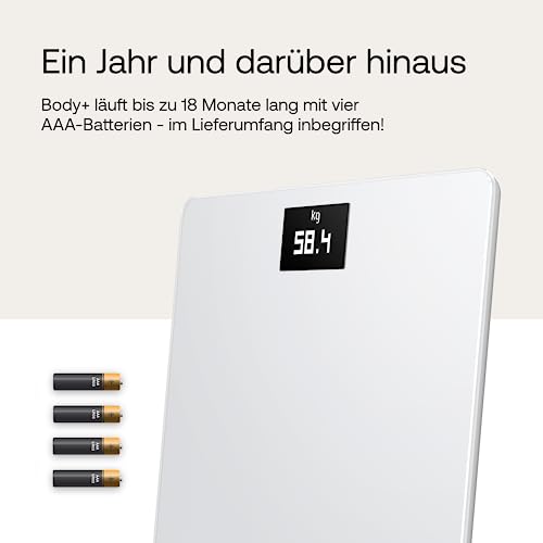 Withings Body — WIFI-verbundene Waage mit Gewichts- und BMI-Tracking, digitale Personenwaage mit App-Synchronisierung über Bluetooth oder… – Ansicht 5