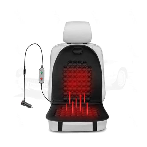 Generisch Komfortabel Professionell Autositzbezüge Ergonomisch Einstellbar Unverzichtbar für Langstreckenfahrten im Winter Geeignet für Alle Fahrzeugtypen,beheizbare