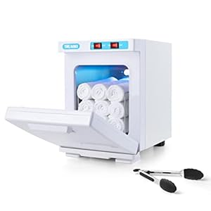 Hot Towel Warmer for Facials Salon Towel Cabinet for Facials Barber Esthetician, Spa Beauty Tattoo Massage Manicure Equipment (5L/White)