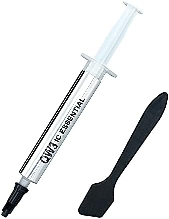 Qwei（incl. Spatula） Thermal Paste, Heatsink Paste for IC/Processor/CPU/All Coolers. (4G)