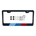 International Tie Flag-Themed License Plate Frame, High Grade 304 Stainless Steel (M Stripe)