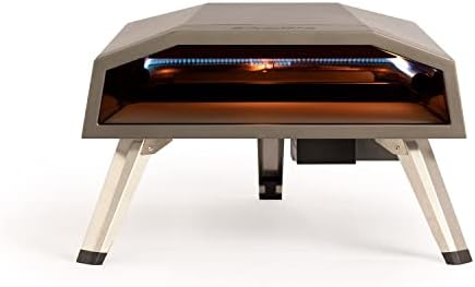 CREATE/PIZZA MAKER PRO 16"/ Horno de gas para pizzas portátil/Acero inoxidable y piedra, patas plegables, sistema Flame-Out, rápida cocción temperatura máxima 500°C, pizzas 40cm