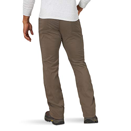 ATG by Wrangler Men's Fleece Lined Utility Pant, morel, 32W x 32L