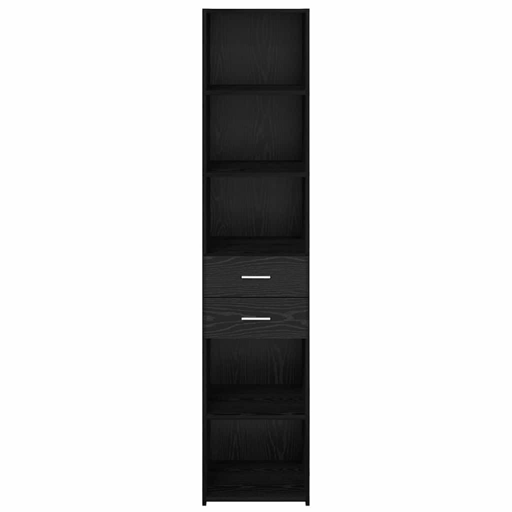 Mobiletto alto, effetto rovere, 40 x 42,5 x 185 cm, in legno