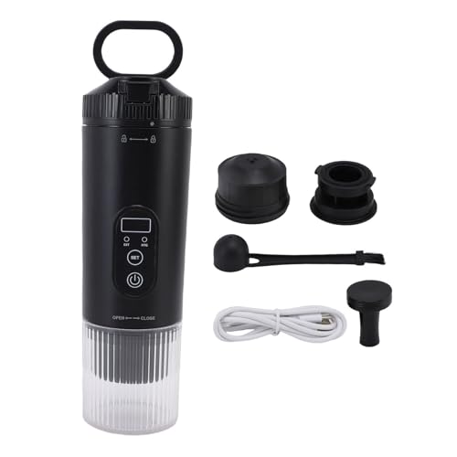 Cafetera portátil de vacío con batería y 80 mL capacidad miniatura 5