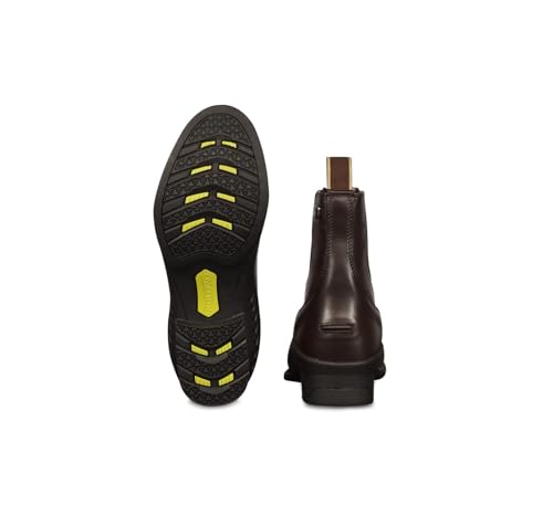 Image of Ovation Women's Lightweight Stylish Equestrian Horse Riding Ankle Length Synthetic Vega Leather Quantum Zip Paddock Boots