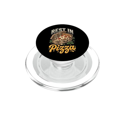 PopGrip para MagSafe Rest In Pizza soporte para ver videos en el metro