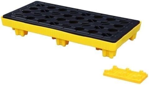 Spill Containment Trays Modular Spill Platforms Spill Containment Platforms with Grills Non-leakable Trays Spill Containment Trays(120 * 60 * 18cm)