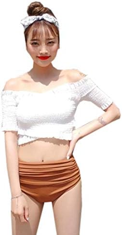 Amazon 水着 ビキニ レディース 体型カバー セクシー レース 白 オフショル オトナ女子 ママ ミセス 大きいサイズ ぽっちゃり 小胸 バスト 盛れる かわいい おしゃれ 女性 半袖 セット ガーリー カバーアップ ビキニ セパレーツ 通販