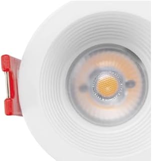 C E 2 in. White True Baffle LED Integrated Trimless Recessed Lighting Kit 4 Pack