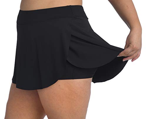 Petal Skort Bikini Swimsuit Bottom2