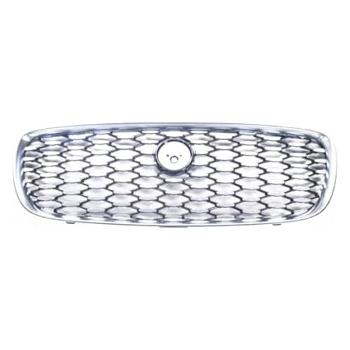 Grille Pare-Choc Avant Centrale Finition Argent Premium pour Jaguar XF