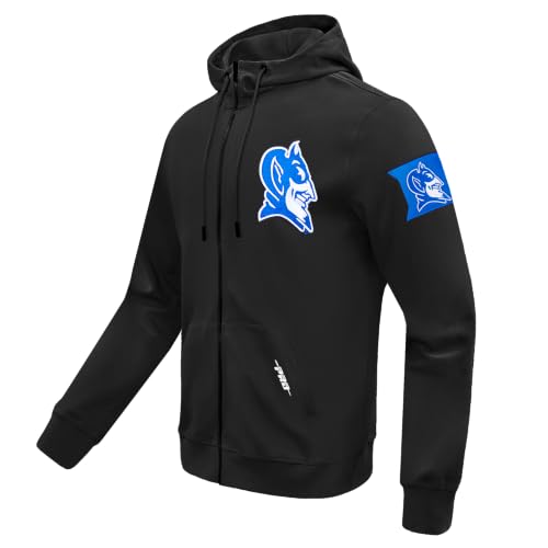 Image of Pro Standard Mens College Classic Chenille Cotton Double Knit Full Zip Hoodie