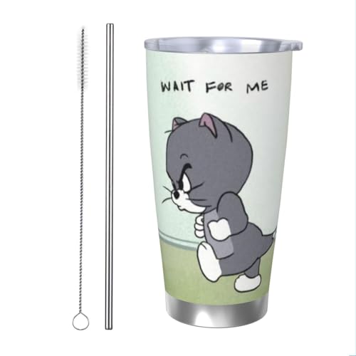 gƃWF[ }OJbv R[q[Jbv RrjJbv ۗ ۉ 600ml ^u[ XeX ^fM}O Wt ^ ڃhbv ԗp Aj LN^[ ObY 킢 v[g Straw Two-Piece Set