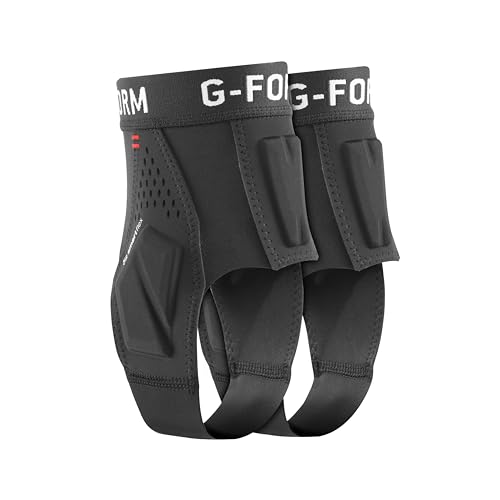 G-Form X4 Ankle Guards, Black, Adult L/XL