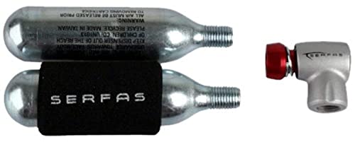 Serfas Mikro Blast Alloy CO 2 Pump (Black)