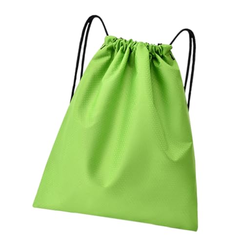 Sac à dos de rangement avec cordon de serrage – Sac de sport de voyage, sac à dos d'équipement de sport, sac à cordon, sac à cordon de serrage, vert...
