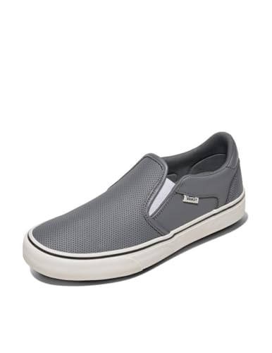 Image of Vans Mens Asher Deluxe Slip-on Shoe | Comfortable Sneakers for Fashion, Walking & Everyday Wear