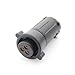 Conxall 3182-3Sg-530W Multi-Con-X Straight Cable Plug W/Winged Coupling Ring 3 Socket - Solder Contacts