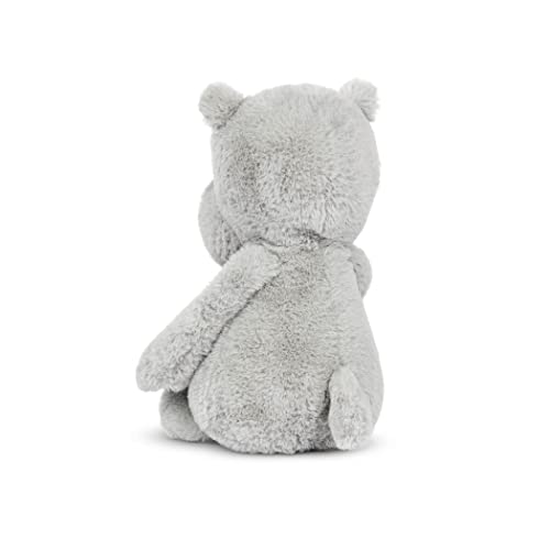 B. toys - Happyhues - Gerry Grey (Dunkelgrau) - Plüsch Nilpferd - Plüschtier - Weiches & graues Nilpferd Spielzeug - Waschbares Spielzeug für Baby, Kleinkind, Kinder - 0 Monate +
