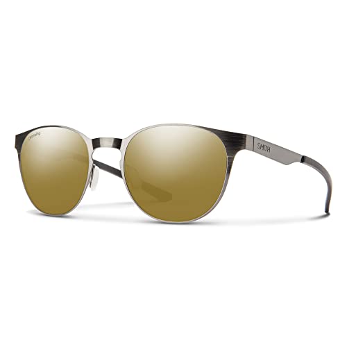 SMITH Eastbank Metal Active Sunglasses-French Navy | Chromapop Polarized Brown