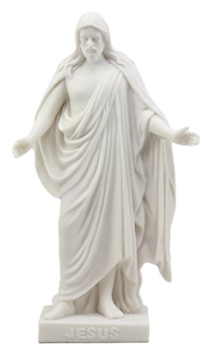 Ebros Gift Thorvaldsen Christus Consolator Statue 8 H Copenhagen Museum Reproduction of Jesus Christ with Open Arms Figurine