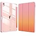 Fintie Custodia Per Ipad Air 11 Pollici M3/M2 (2025/2024), Ipad Air 5A/4A Gen 10,9" (2022/2020) Con Portapenne - Sottile Leggero Trasparente Cover Posteriore Con Bordo In Tpu Morbido, Sunset Ombre - 3