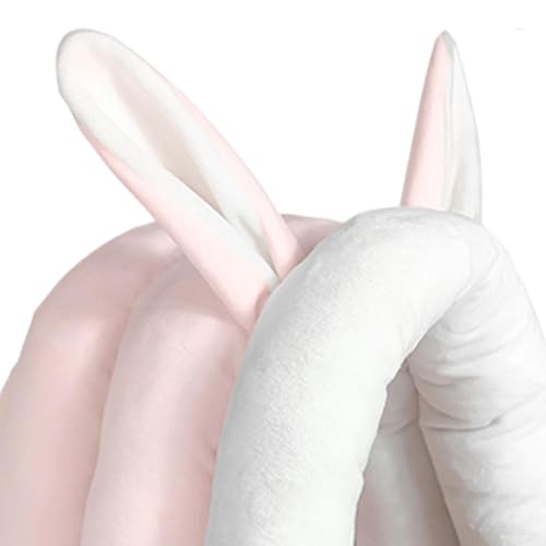 Lit bébé lapin rose pour furet doux matelas pelucheux hamster